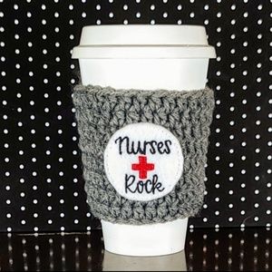Handmade Coffee Cozy Nurse